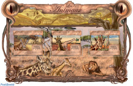 Guinea, Republic 2013 Giraffes, Mint NH, Nature - Giraffe - Sonstige & Ohne Zuordnung