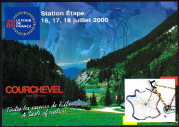 CPM Tour De France 2000 Courchevel Station étape 16,17,18 Juillet 2000 - Cyclisme