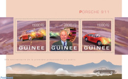 Guinea, Republic 2013 Porsche 911, Mint NH, Transport - Automobiles - Coches