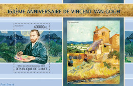 Guinea, Republic 2013 Vincent Van Gogh, Mint NH, Art - Paintings - Vincent Van Gogh - Autres & Non Classés