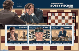 Guinea, Republic 2013 Bobby Fischer, Mint NH, Sport - Chess - Schaken