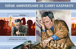 Guinea, Republic 2013 Kasparov, Mint NH, Sport - Chess - Echecs