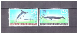 SENEGAL  . PA  N ° 121 / 122 .  PAIRE  POISSONS      OBLITEREE     SUPERBE . - Senegal (1960-...)