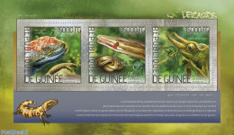 Guinea, Republic 2014 Lizards, Mint NH, Nature - Reptiles - Sonstige & Ohne Zuordnung