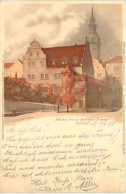 Dresden - Hof Des Kgl. Schlosses - Litho - Dresden