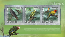 Guinea, Republic 2014 Parrots, Mint NH, Nature - Parrots - Sonstige & Ohne Zuordnung