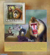 Guinea, Republic 2014 Monkeys, Mint NH, Nature - Monkeys - Other & Unclassified