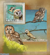 Guinea, Republic 2014 Owls, Mint NH, Nature - Birds Of Prey - Owls - Autres & Non Classés