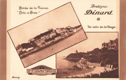 35 Dinard Bords De La Rance Bric à Brac Un Coin De La Plage CPA Collection Laboratoires Carnine Lefrancq - Dinard