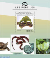 Guinea, Republic 2014 Reptiles, Mint NH, Nature - Reptiles - Snakes - Turtles - Autres & Non Classés