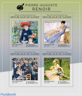 Guinea, Republic 2014 Pierre Auguste Renoir, Mint NH, Art - Paintings - Auguste Renoir - Other & Unclassified
