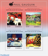 Guinea, Republic 2014 Paul Gauguin, Mint NH, Art - Paintings - Paul Gauguin - Autres & Non Classés