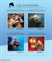 Guinea, Republic 2014 Fishes, Mint NH, Nature - Fish - Fishes