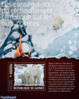 Guinea, Republic 2014 Global Warming, Mint NH, Nature - Bears - Other & Unclassified