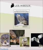 Guinea, Republic 2014 Owls, Mint NH, Nature - Birds Of Prey - Owls - Other & Unclassified