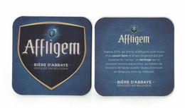 SOUS BOCKS   BIÈRE AFFLIGEM  RECTO VERSO - Beer Mats