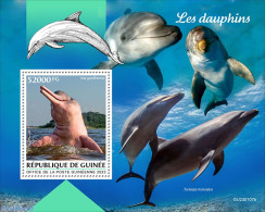 Guinea, Republic 2023 Dolphins, Mint NH, Nature - Sea Mammals - Autres & Non Classés