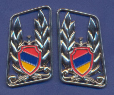 Armenia.Police.Officer's Buttonholes On A Ceremonial Uniform. - Armée De Terre