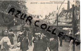 QUARTIER BRETONNIERE . KERMESSE 1905 . LA FOULE - Beaune