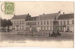 BEVEREN-WAAS LA GRAND'PLACE    Doorloper Stempel 1906 606/ D1 - Beveren-Waas