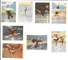 ED81 - LOT IMAGES DOCKS FRANCOMTOIS - PATINAGE ARTISTIQUE - Pattinaggio Artistico