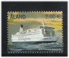 Aland 2013 Ferry:  "Princess Anastasia" (1986), Ship Mi 381  MNH(**) - Aland