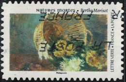 France 2023 Oblitéré Used Natures Mortes Berthe Morisot Chrysanthèmes Ou Le Panier Renversé Y&T FR 2337 SU - Used Stamps