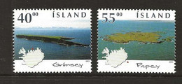 Island Iceland  2001 Islands Grimsey  And  Papey Mi  994-995 MNH(**) - Nuevos