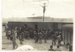 MAROC TAZA Lot De 2 Photos De Fête Militaire - Lieux