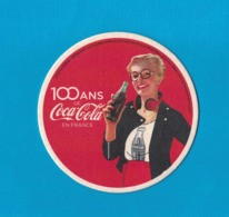 SOUS BOCKS   COCA COLA RECTO VERSO 100 ANS - Beer Mats