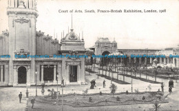 R140689 Court Of Arts. South. Franco British Exhibition. London. 1908. Valentine - Autres & Non Classés