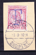 STAMPS-ALBANIA-1914-USED-SEE-SCAN-PORTO- - Albanie