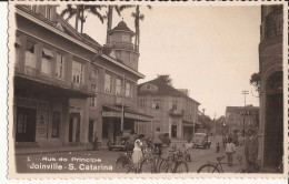 BREZIL BAZILIEN JOINVILLE S. CATARINA PHOTO -CARD Rua  Do  Principe Bikes Cars 1156 D1    1 - Other