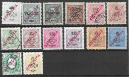 Macau Mint And Used (4 Stamps) Lot 400 Euros 1919 (two Gummed Stamps 29 Euros With Missing Perf, Others Fine) - Nuovi