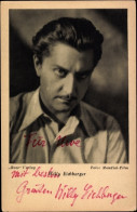 CPA Schauspieler Willy Eichberger, Portrait, Autogramm - Actors