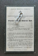 EERW. HEER ALOYSIUS JOSEPHUS BEEK ° VENLO 1869 + MERSELO 1908 / KAPELAAN MEERLO / VENRAY / BROEKHUYZENVORST - Devotion Images