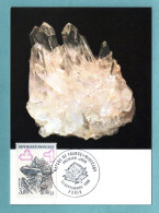 FDC France 1986 - Minéraux - Quartz - YT 2430 - Paris - 1980-1989