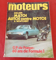 Moteurs N°88 1971 Histoire Grand Prix De France Formule 1 Ascari Chiron Alfa Bugatti Delage 24 Heures Du Mans GP Monaco - Auto/Moto