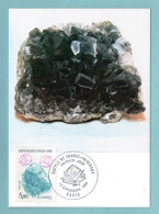 FDC France 1986 - Nature De France : Minéraux - Fluorite - YT 2432 - Paris - 1980-1989