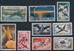 BM-78: REUNION:   Lot PA* N°42/44-45/48-56/57 - Luchtpost