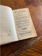 Livre Instruction Facile Sur Les Conventions Paris Leclerc 1779 - 1701-1800