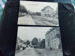 2 Cartes Postales Auzances 23 - Auzances