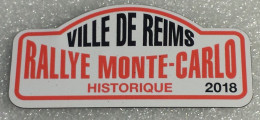 Aimant Rallye Monte Carlo Historique 2018 Reims  Magnet - Transports