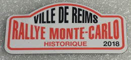 Aimant Rallye Monte Carlo Historique 2018 Reims  Magnet - Verkehr & Transport