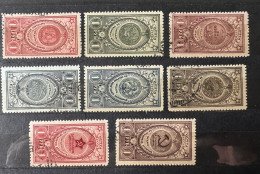 Russia/Russie 1946 Yvert 1059-1066 - Usados