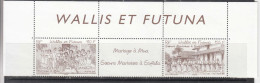 2010 Wallis & Futuna Mua Wedding Complete Strip Of 2 + Label  MNH - Nuevos