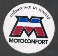 MOTOCONFORT Moto Becane Motorcycle Motorrad, Sticker Autocollant - Autocollants