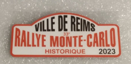 Aimant Rallye Monte Carlo Historique 2023 Reims  Magnet - Transporte