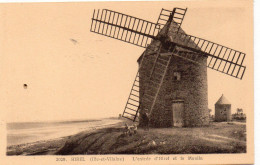 Hirel Animée Le Moulin Moulin à Vent - Autres & Non Classés