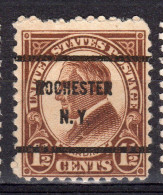 MM-838; USA Precancel/Vorausentwertung/Preo; ROCHESTER (NY), Type BUREAU 633-61 - Preobliterati